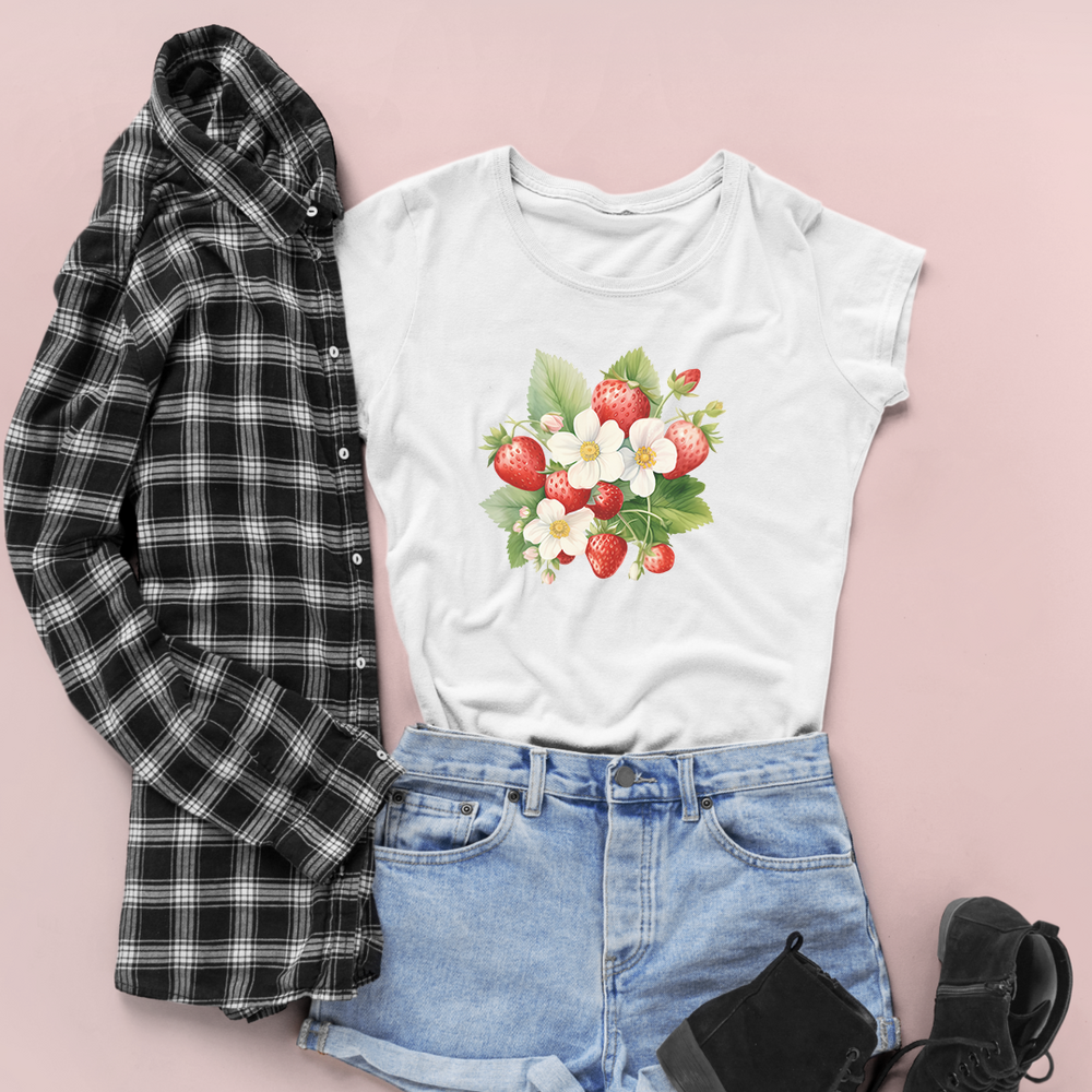 Red & White Berry Flower Mix