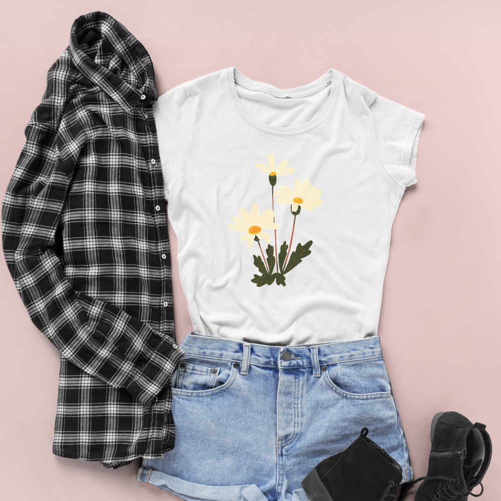 Simple White Blossoms