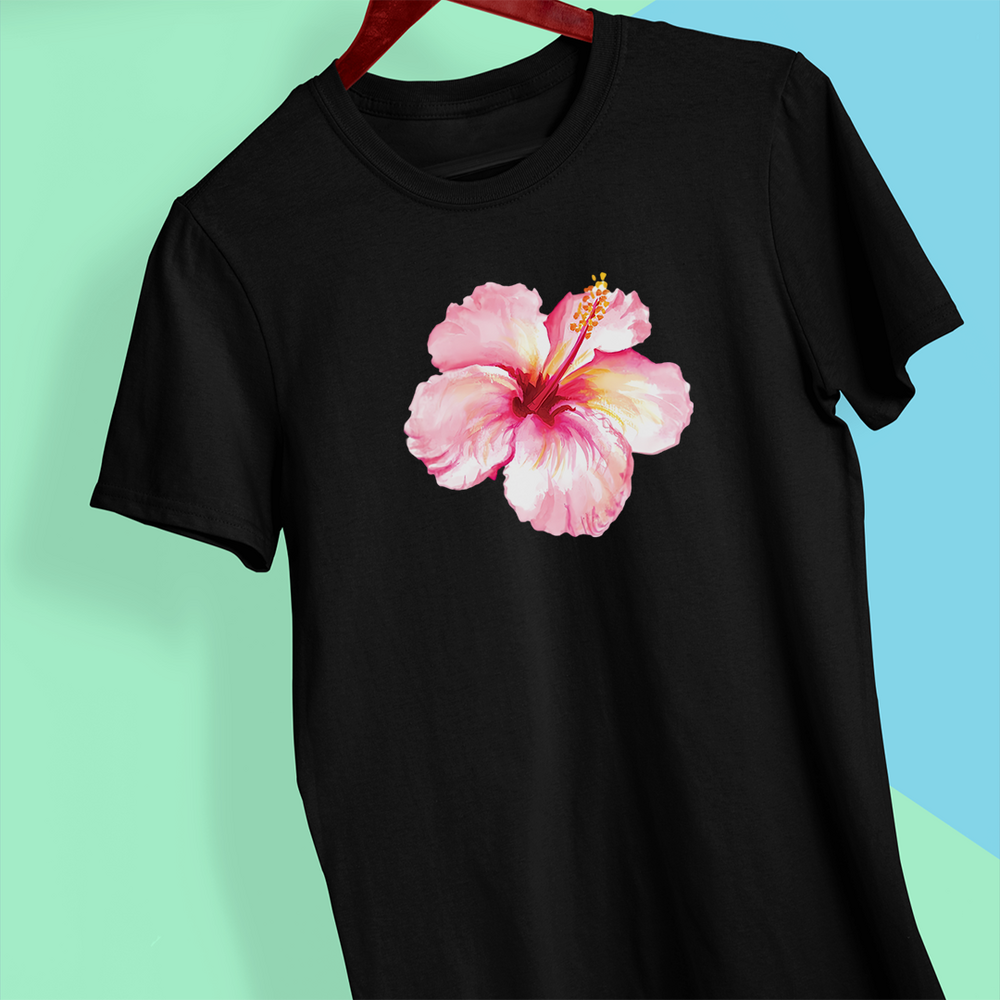 Soft Pink Hibiscus
