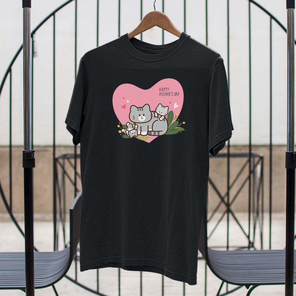 Happy Mother's Love Cat