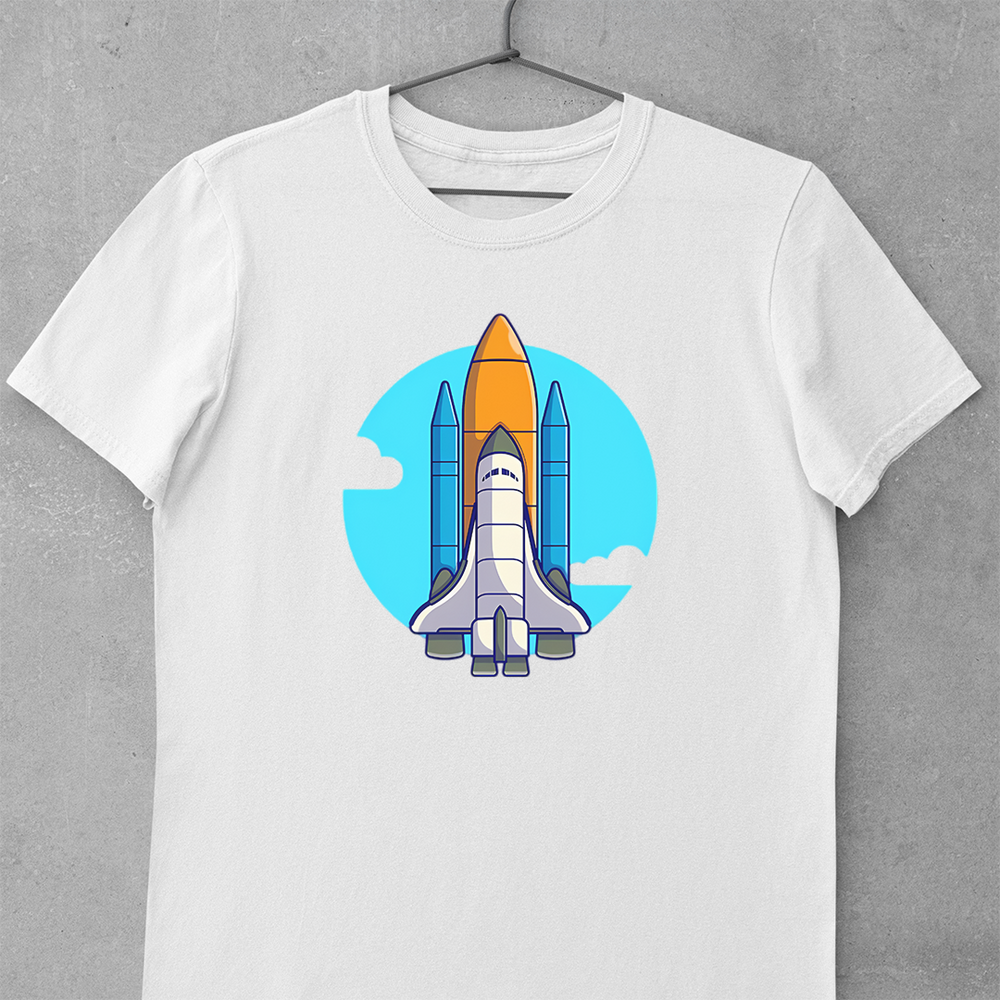 Rocket Launching Into Space