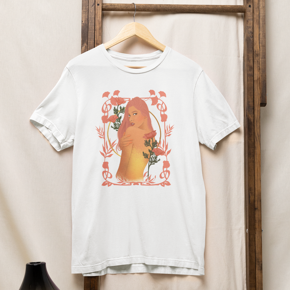 Тениска Flower Woman
