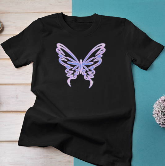 Тениска Glowing Butterfly