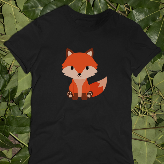 Sitting Cute Fox