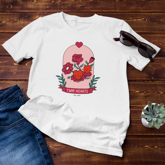 Тениска Two Hearts