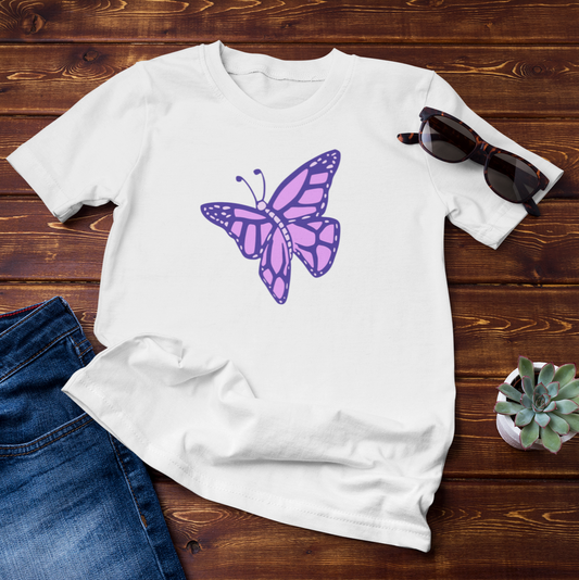 Тениска Pink Butterfly