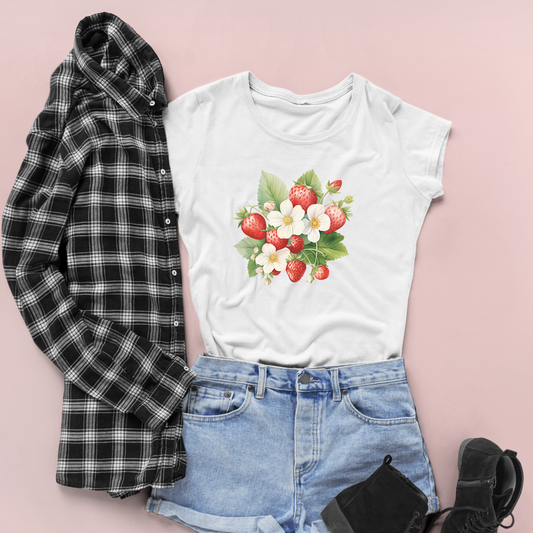 Red & White Berry Flower Mix
