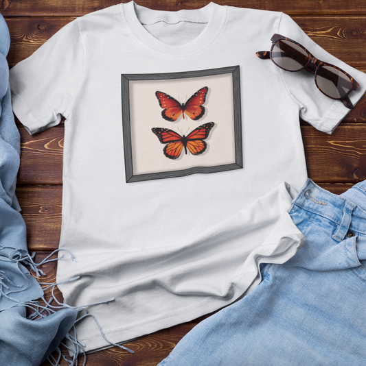 Тениска Butterfly Portrait O