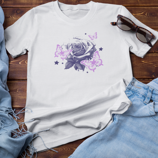 Тениска Butterfly Rose