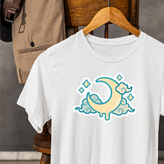 Moon And Waves