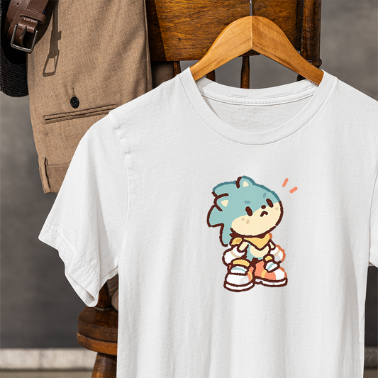Blue Hair Character