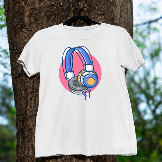 Modern Blue Headphones