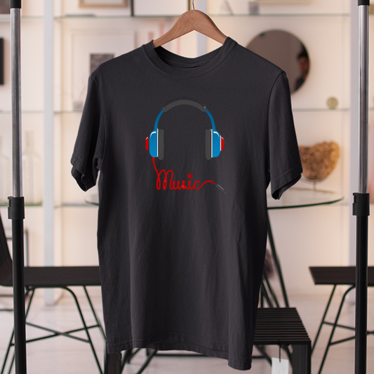 Red Music Headphones
