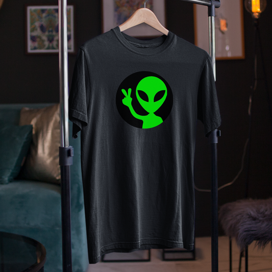 Alien Peace Sign