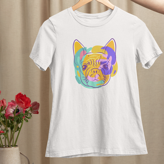 Тениска Colorful Pug